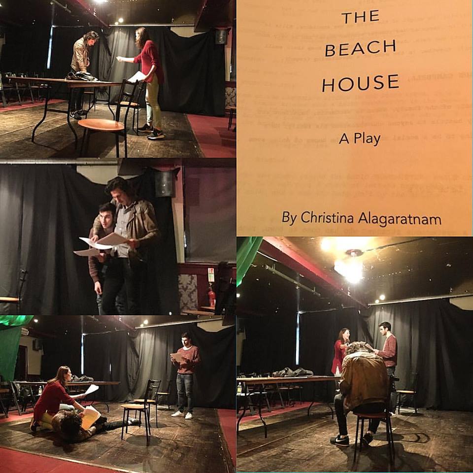 beach house read through collage